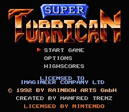 Super Turrican screenshot 3 for NES